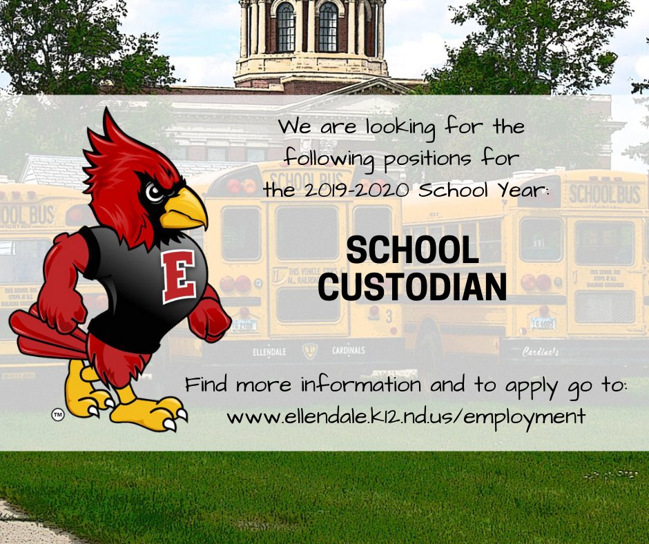 School Custodian Needed Image