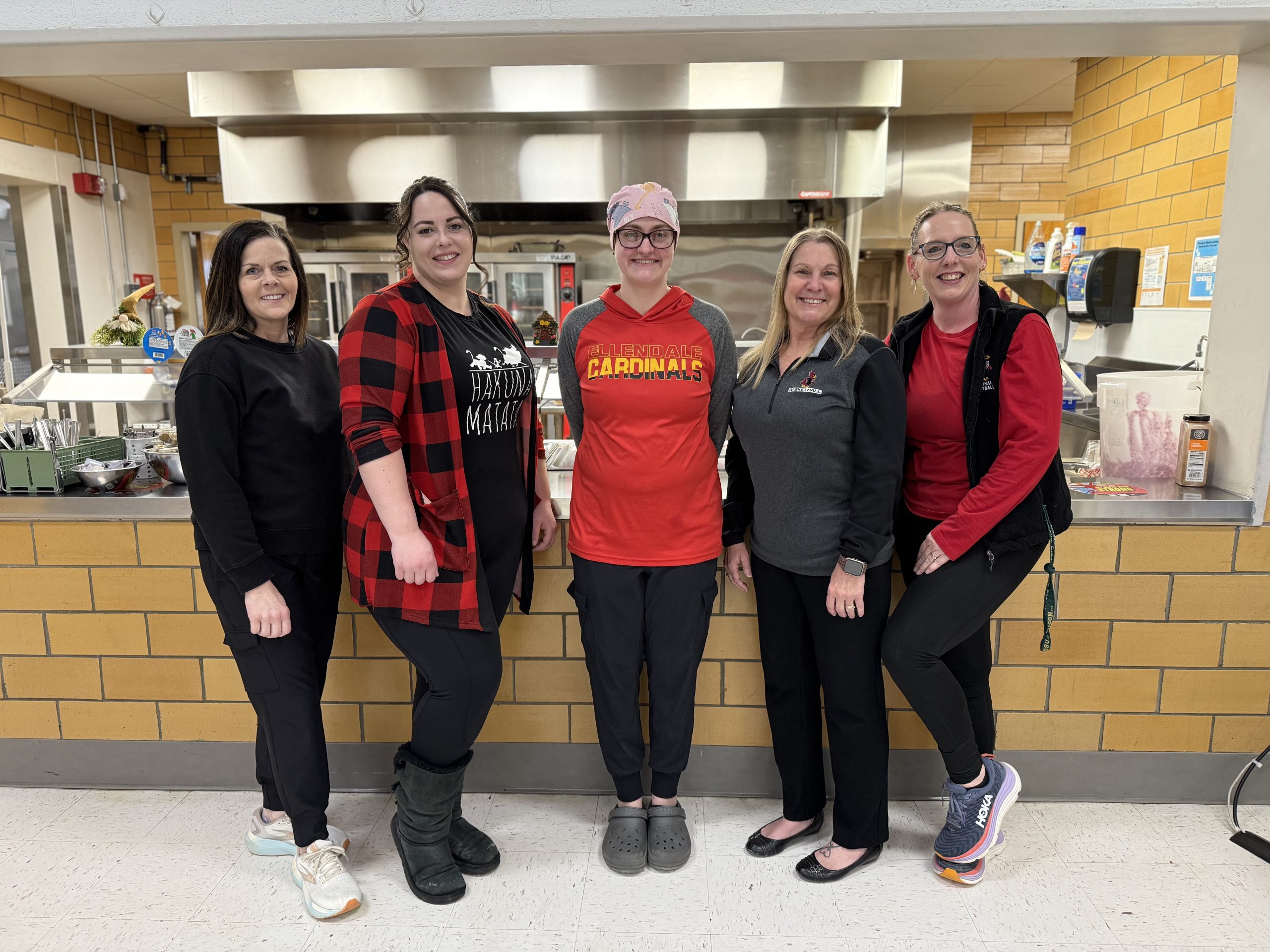 EHS Lunch Staff Photo